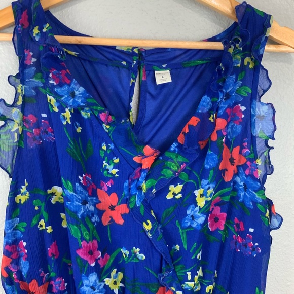 Blue Floral Old Navy Dress - Picture 8 of 8